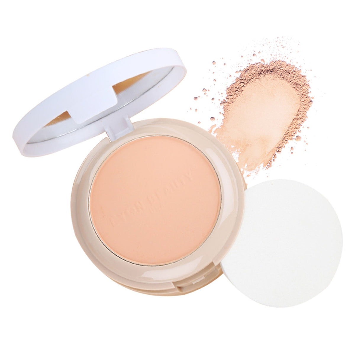 Lyon Beauty Coverlight Compact Powder - Nude Beige 03 | Grocsy