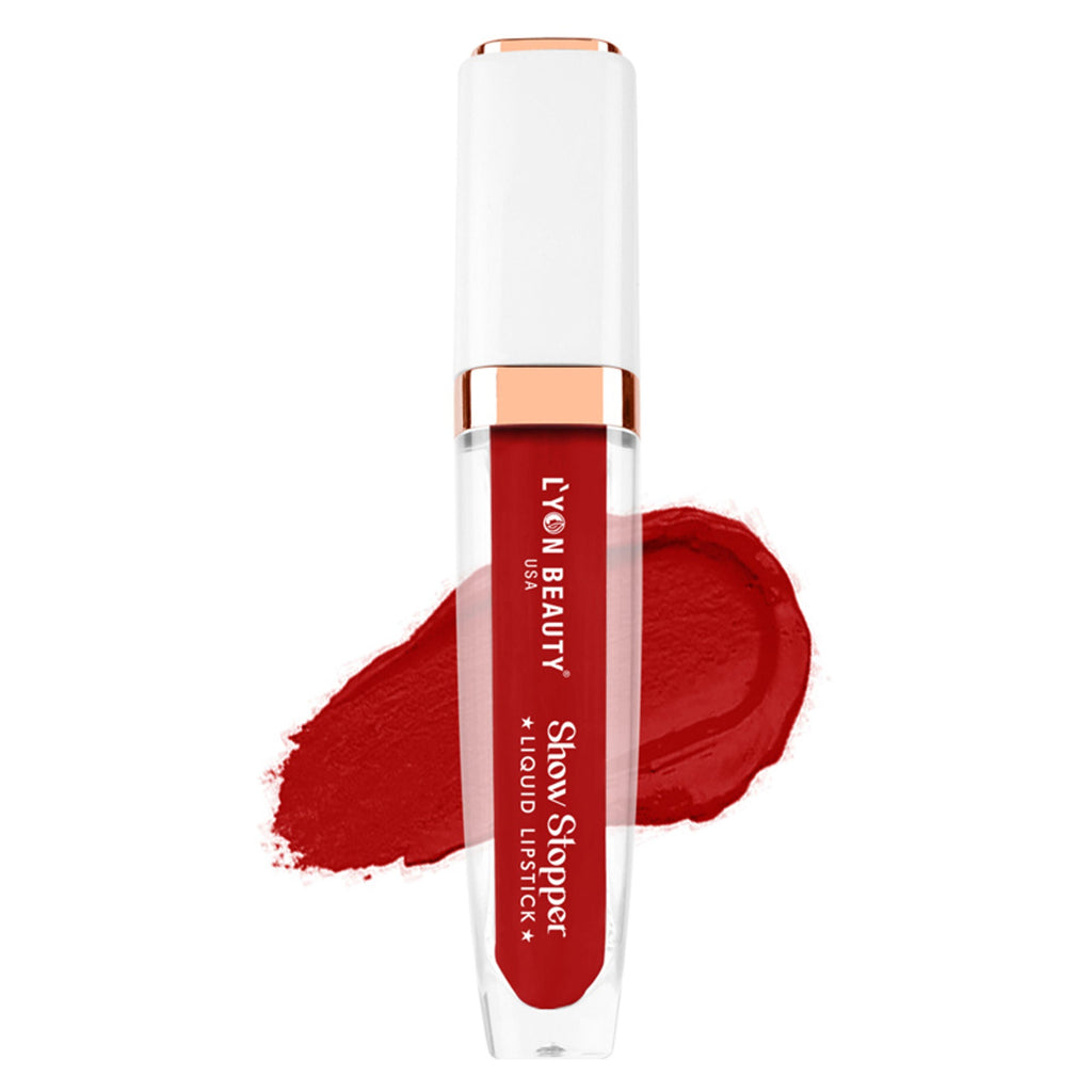 Lyon Beauty Show Stopper Liquid Lipstick - Ambitious Red 01 | Grocsy