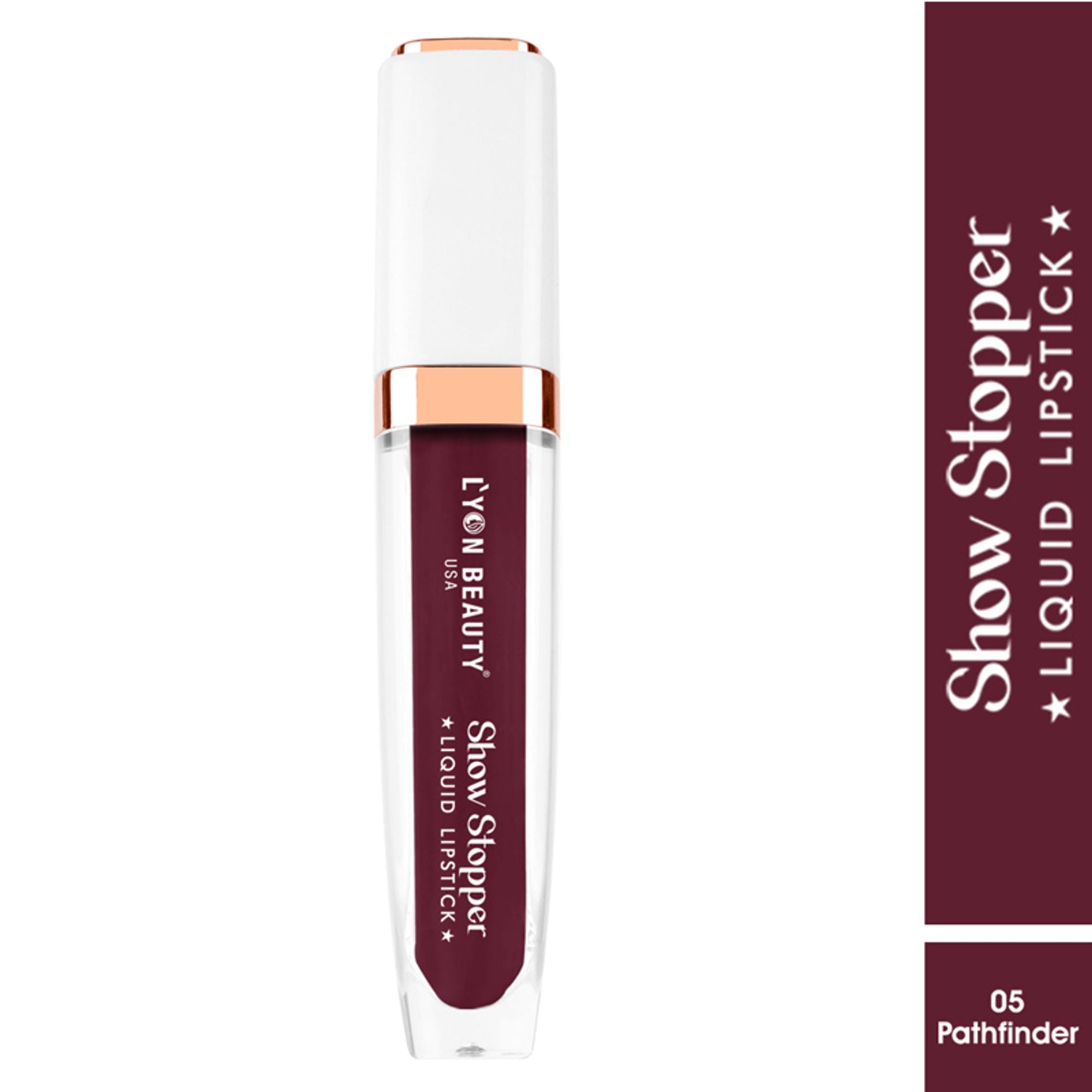 Lyon Beauty Show Stopper Liquid Lipstick - Pathfinder 05 | Grocsy