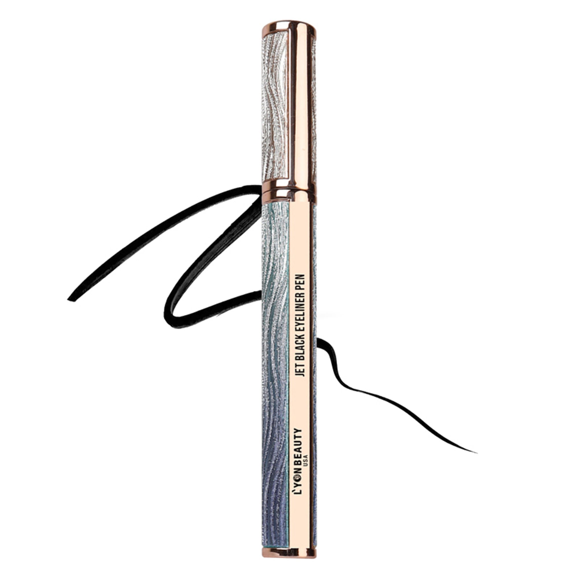 Lyon Beauty Jet Black Eyeliner Pen - B | Grocsy