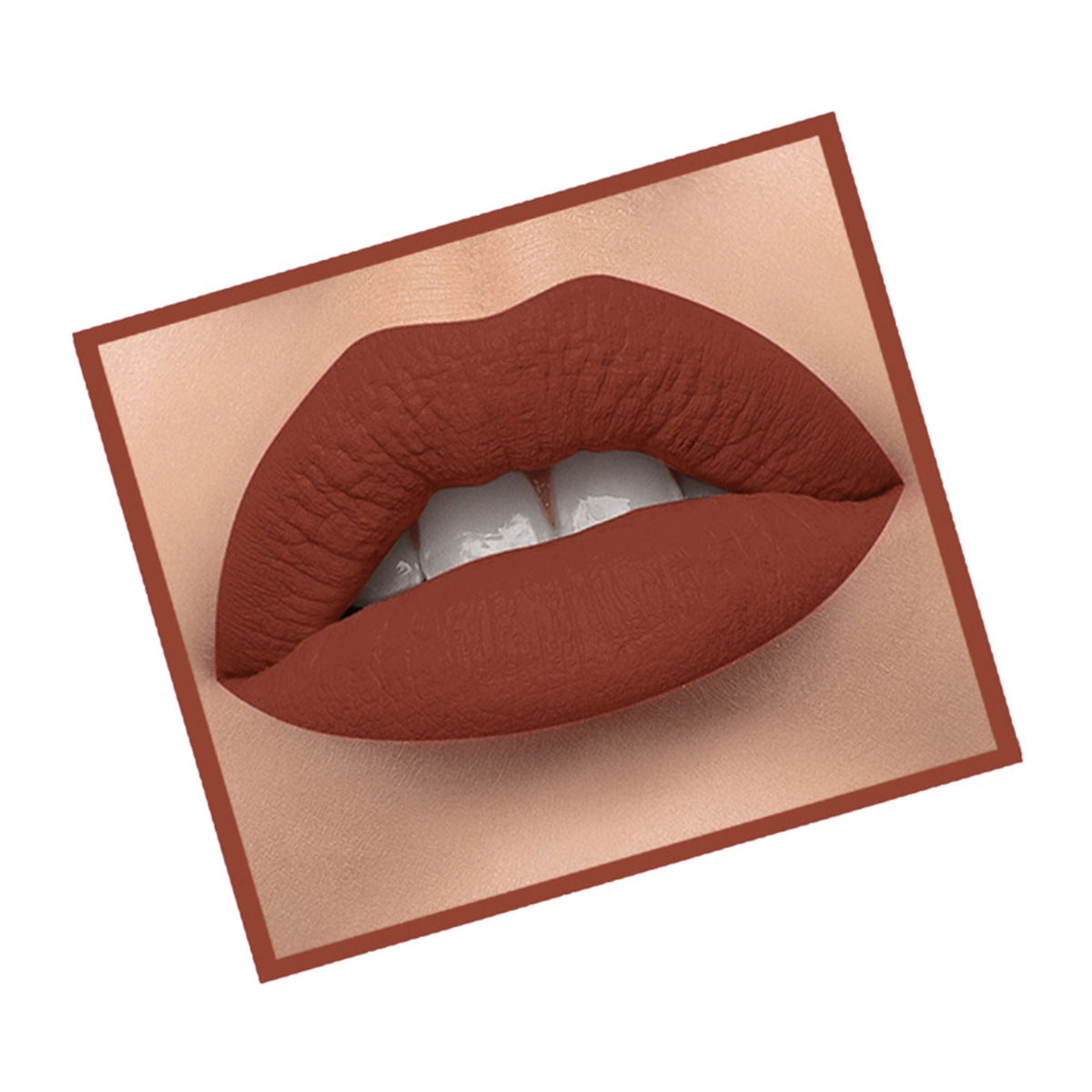 Lyon Beauty Lip Luster Non Transfer Matte Lipstick - Brown Sugar 08 | Grocsy