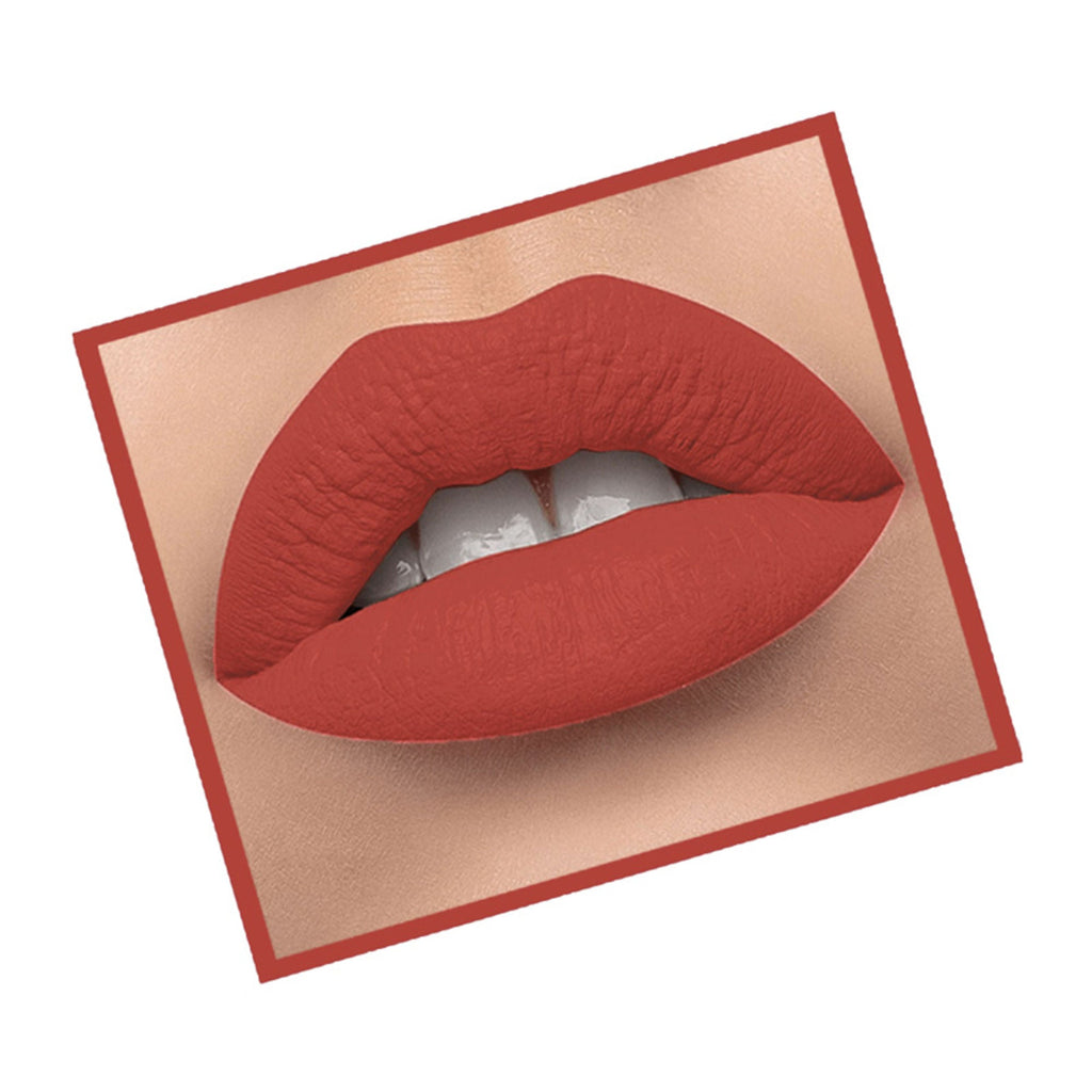 Lyon Beauty Lip Luster Non Transfer Matte Lipstick - Bollywood Nude 12 | Grocsy