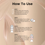 Colorbar 24Hrs Weightless Liquid Foundation Fw 7.2 | Grocsy