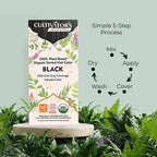 Cultivator's Organic Herbal Hair Color - Black | Grocsy