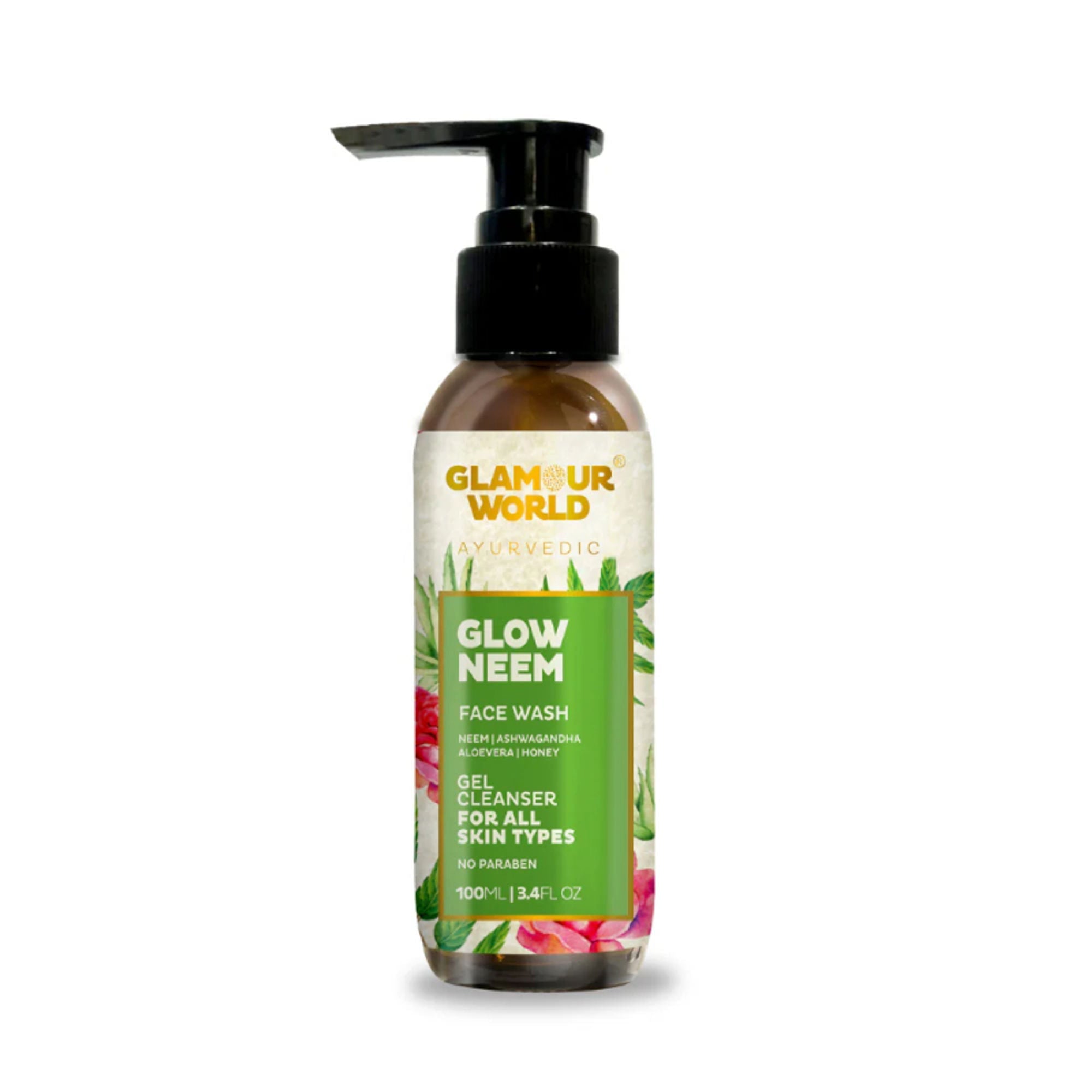 GLAMOUR WORLD AYURVEDIC Glow Neem Face Wash | Grocsy