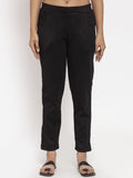 TAG 7 Women Solid Ankle-Length Leggings | Grocsy