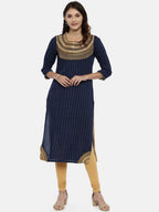 Souchii Beige Solid Slim-Fit Churidar-Length Leggings | Grocsy