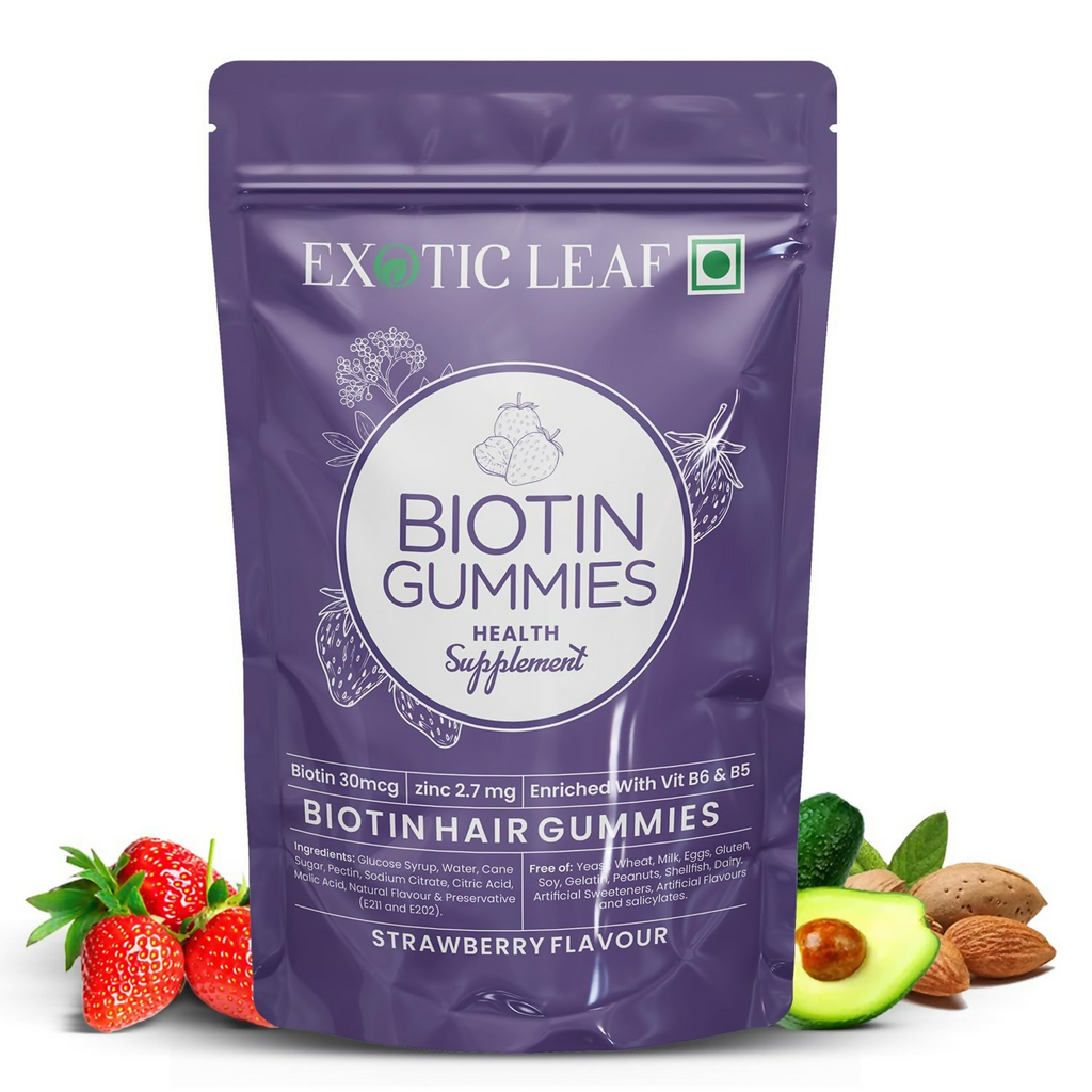 Exotic Leaf Biotin Gummies | Grocsy