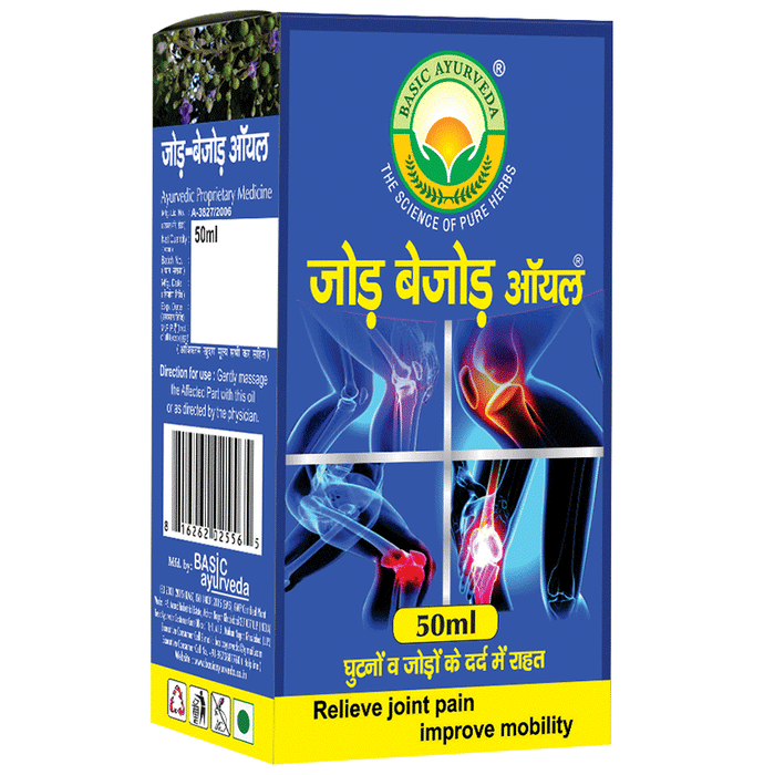 Basic Ayurveda Jod Bejod Oil | Grocsy