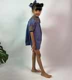 ArthLife Indigo Smocked Dress | Grocsy