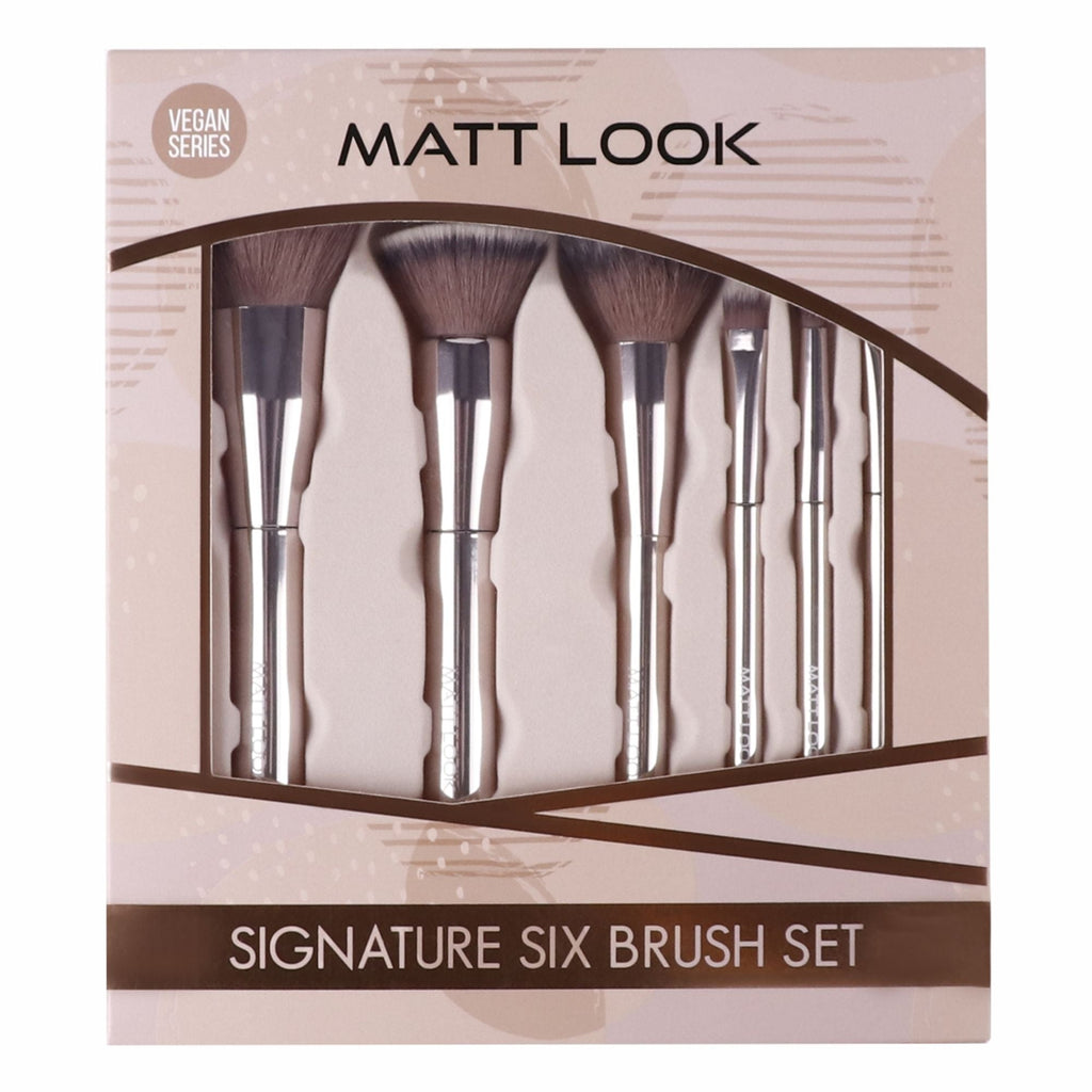 Matt Look Professional Signature Brush - Set of 6 | Grocsy