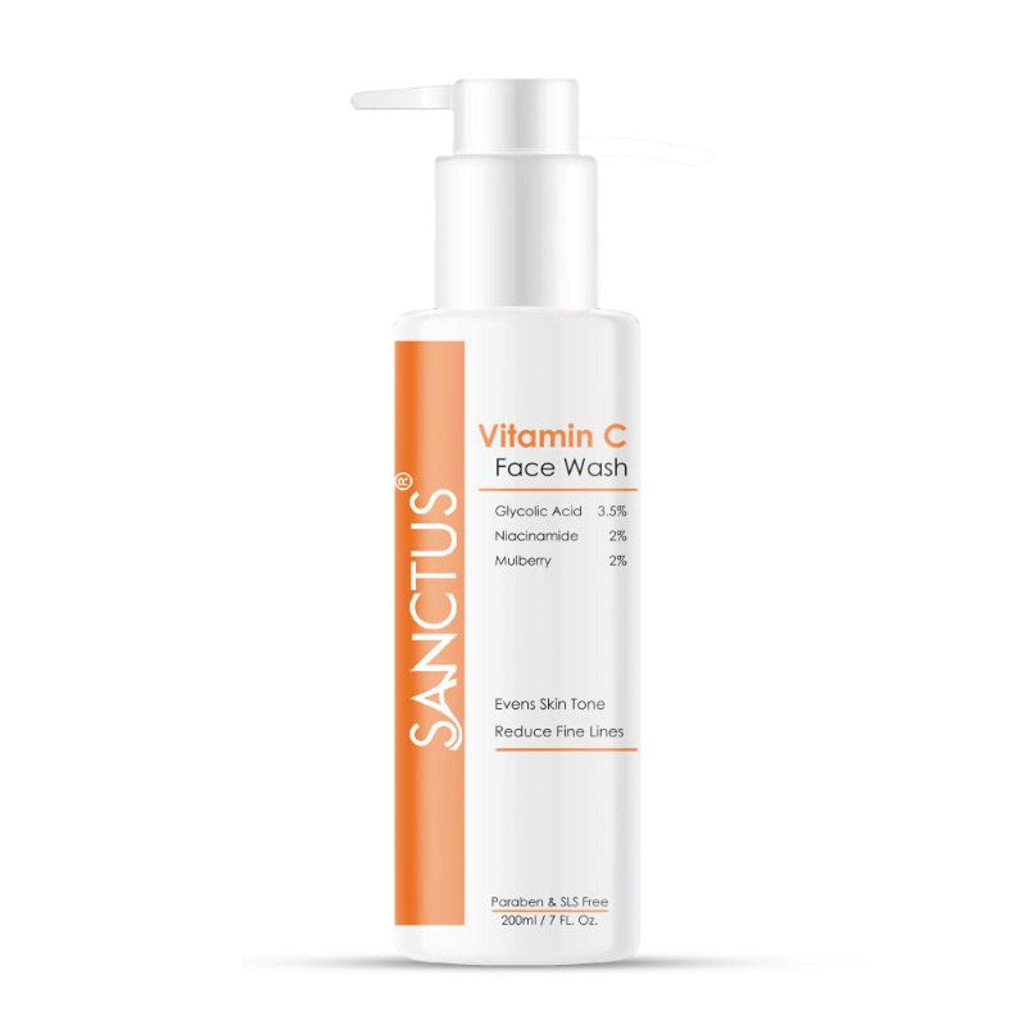 SANCTUS Vitamin C Face Wash | Grocsy