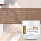 SANCTUS Coffee Niacinamide Body Polish Scrub | Grocsy