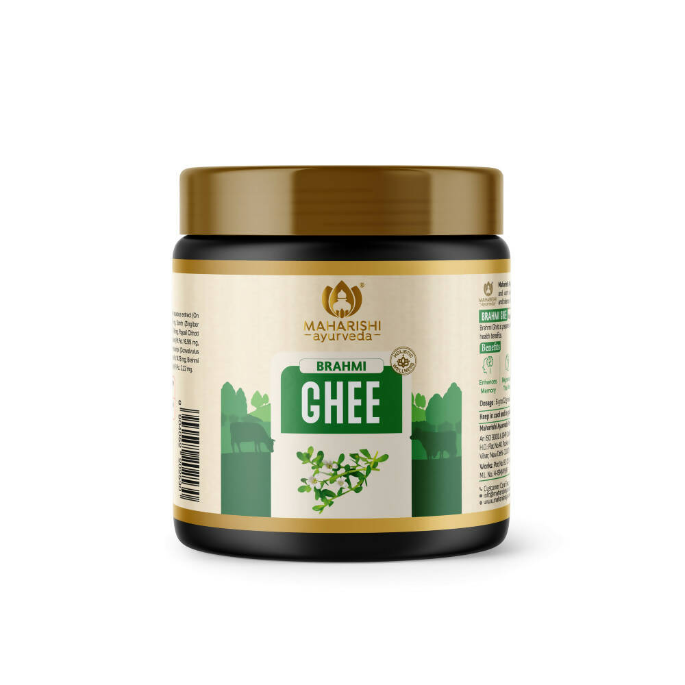 Maharishi Ayurveda Brahmi Ghee | Made From Grass Fed Cow's Milk | Desi Ghee with Rich Aroma | Grocsy