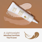 Swiss Beauty Primer Mousse Foundation - 08 Coffee Cream | Grocsy