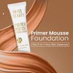 Swiss Beauty Primer Mousse Foundation - 09 Light Almond | Grocsy