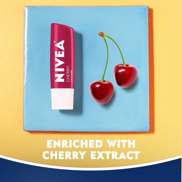 Nivea A Kiss of Cherry Lipcare (Pack of 6) | Grocsy