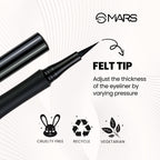 MARS Cosmetics Liquid Pen Eyeliner - Black | Grocsy