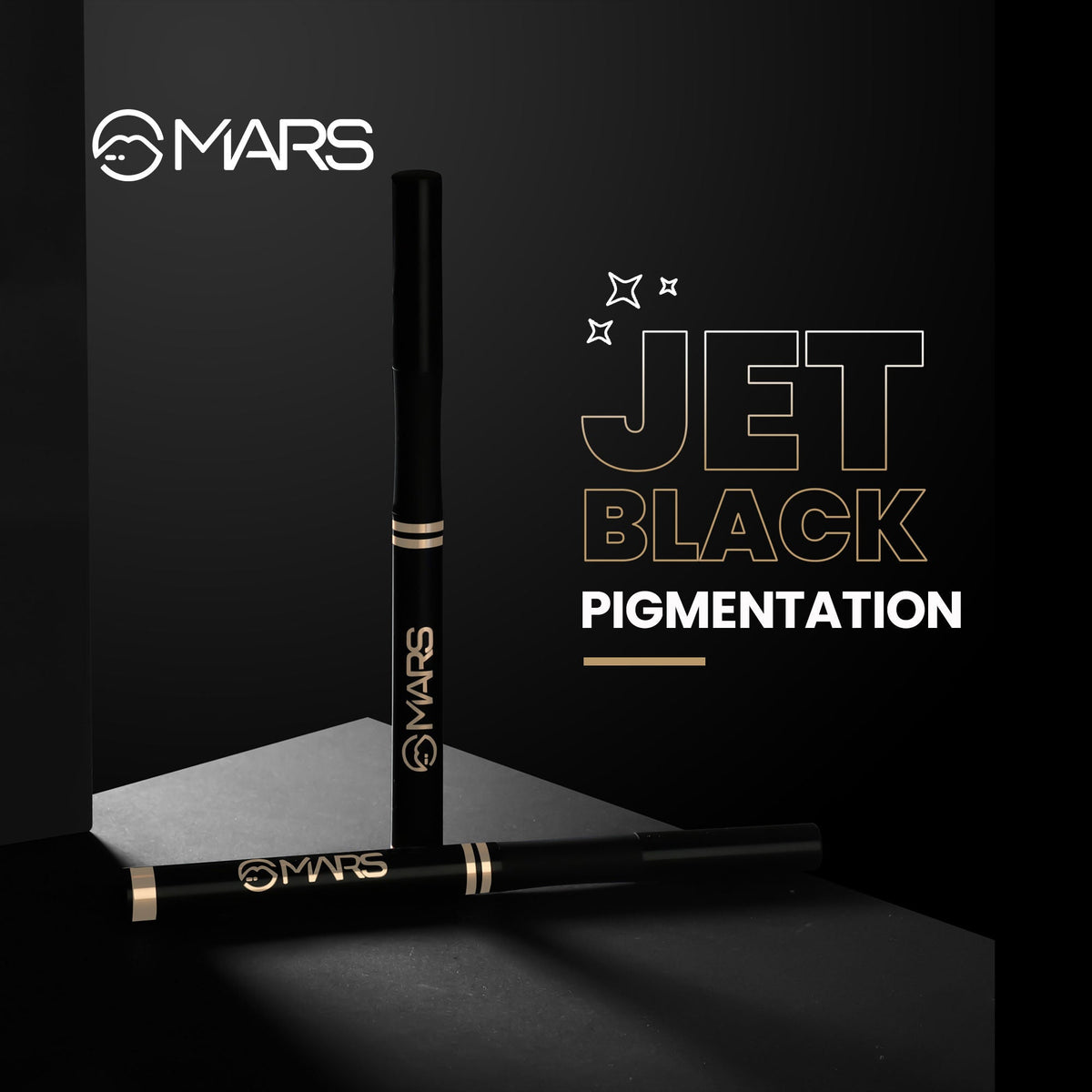 MARS Cosmetics Liquid Pen Eyeliner - Black | Grocsy