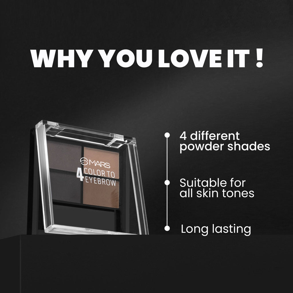MARS Cosmetics Eyebrow Powder Palette - 8g | Grocsy