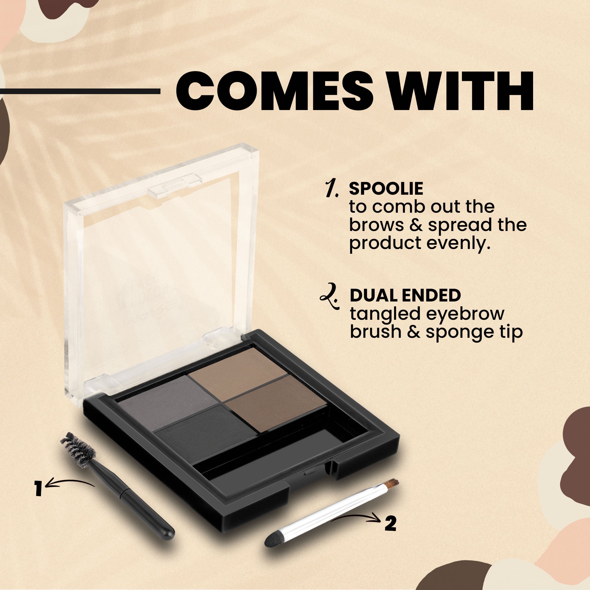 MARS Cosmetics Eyebrow Powder Palette - 8g | Grocsy