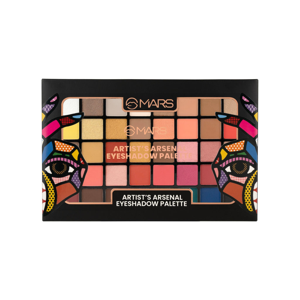 MARS Cosmetics Artist's Arsenal Eyeshadow Palette - 1 | Grocsy