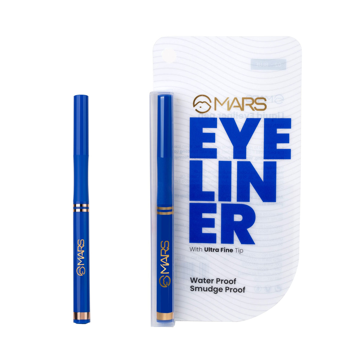 MARS Cosmetics Liquid Pen Eyeliner - Blue | Grocsy