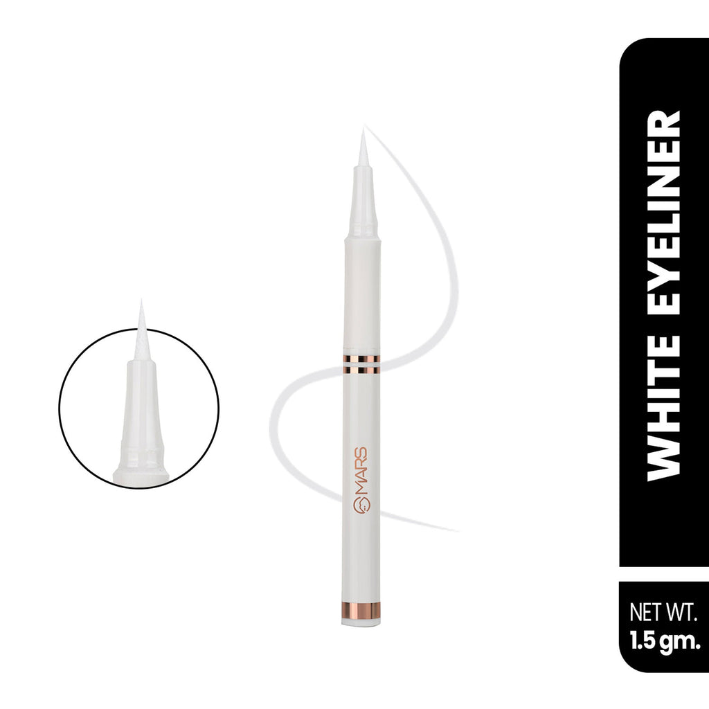 MARS Cosmetics Liquid Pen Eyeliner - White | Grocsy