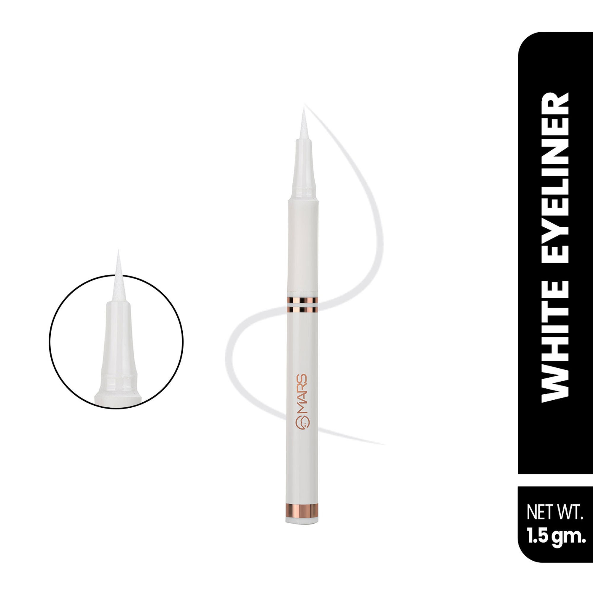 MARS Cosmetics Liquid Pen Eyeliner - White | Grocsy