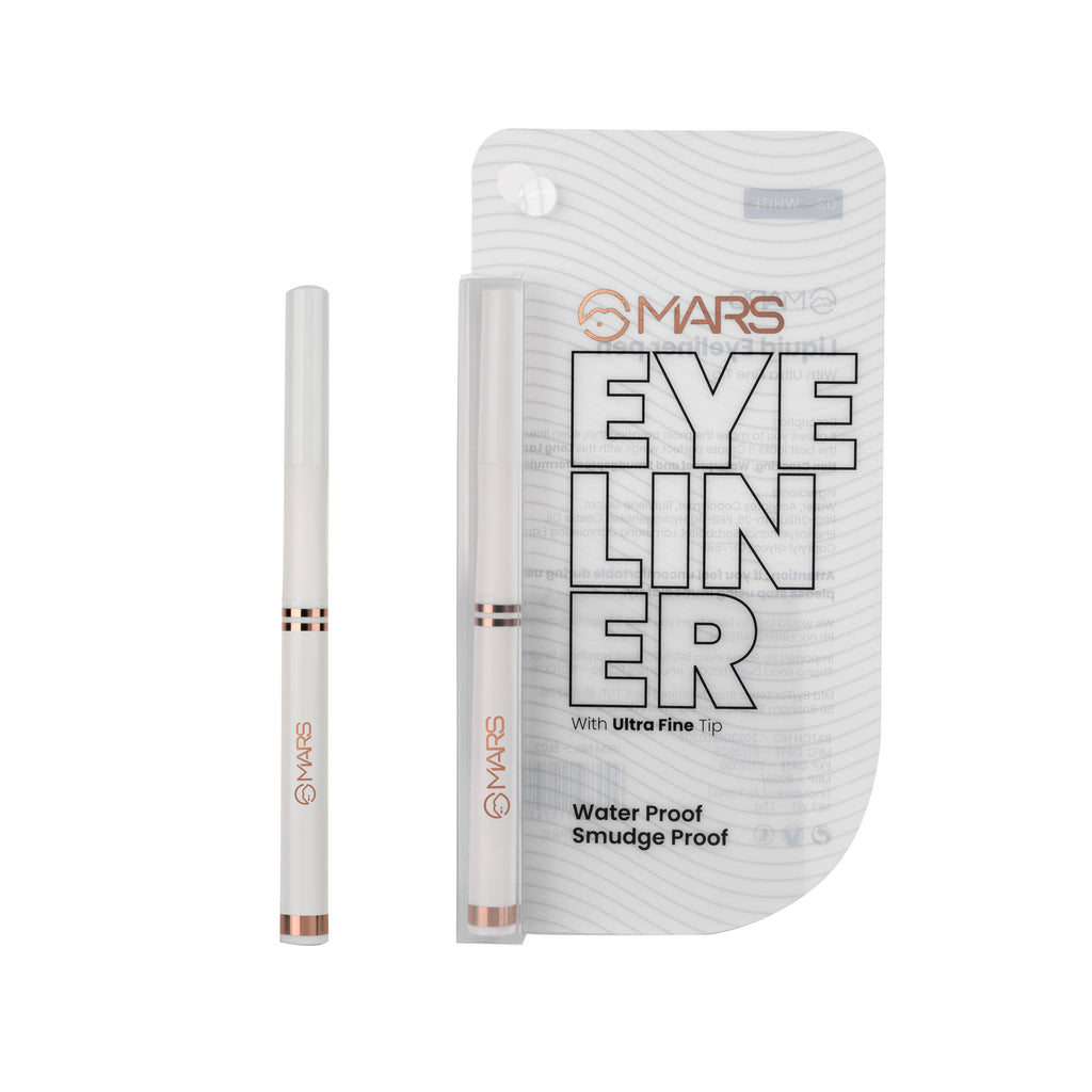 MARS Cosmetics Liquid Pen Eyeliner - White | Grocsy