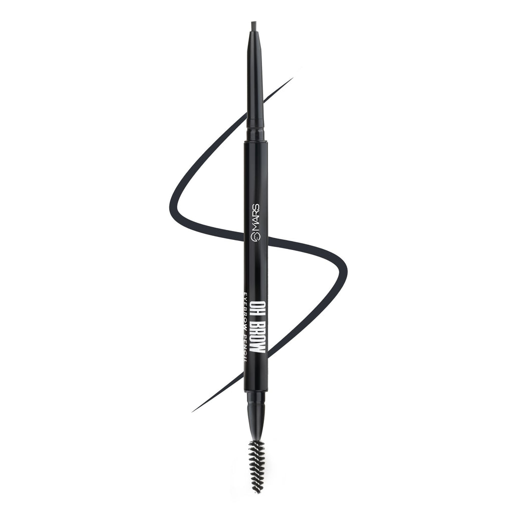 MARS Cosmetics Oh Brow Eyebrow Pencil - Black | Grocsy