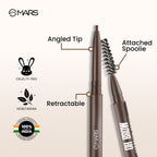 MARS Cosmetics Oh Brow Eyebrow Pencil - Black | Grocsy