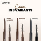 MARS Cosmetics Oh Brow Eyebrow Pencil - Dark Brown | Grocsy