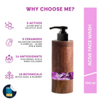 Mintree Certified Organic & Vegan Crystal Clear Anti-Acne Face Wash | Grocsy