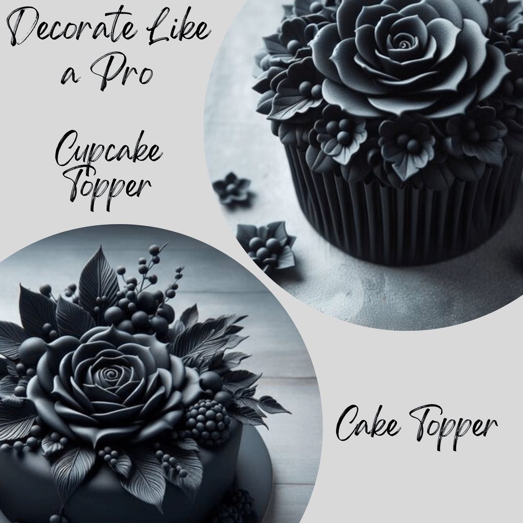 Confect Black | Edible Gum paste | Grocsy