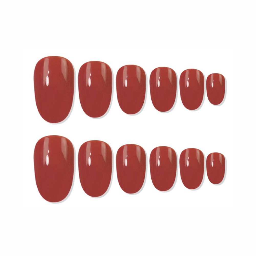Shills Professional Reusable Press On Nails Oval - SPN534 | Grocsy