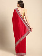kasee Embroidered Art Silk Saree | Grocsy