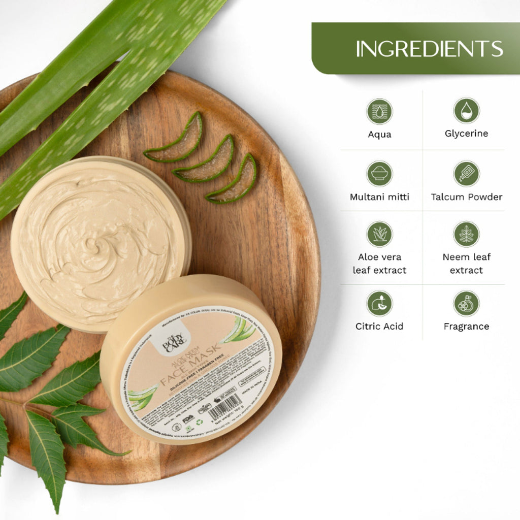 The Body Care Aloevera Face Pack | Grocsy