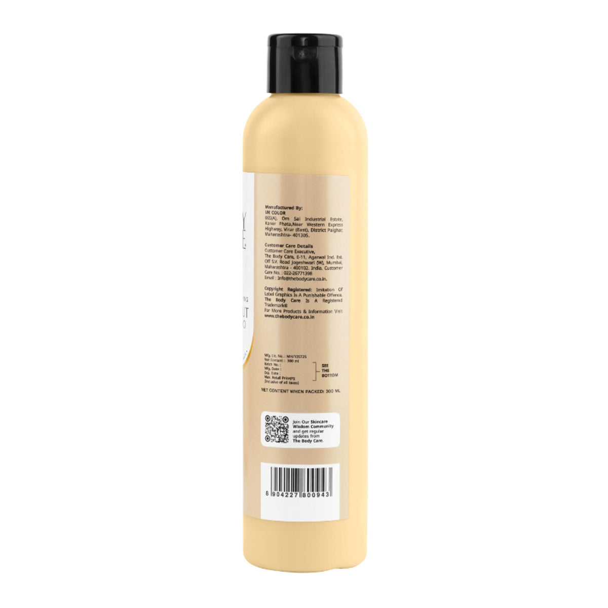 The Body Care Deep Smoothing Coconut Shampoo | Grocsy