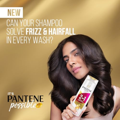 Pantene 2 in 1 Anti Hair Fall Shampoo + Conditioner, 340 ml | Grocsy