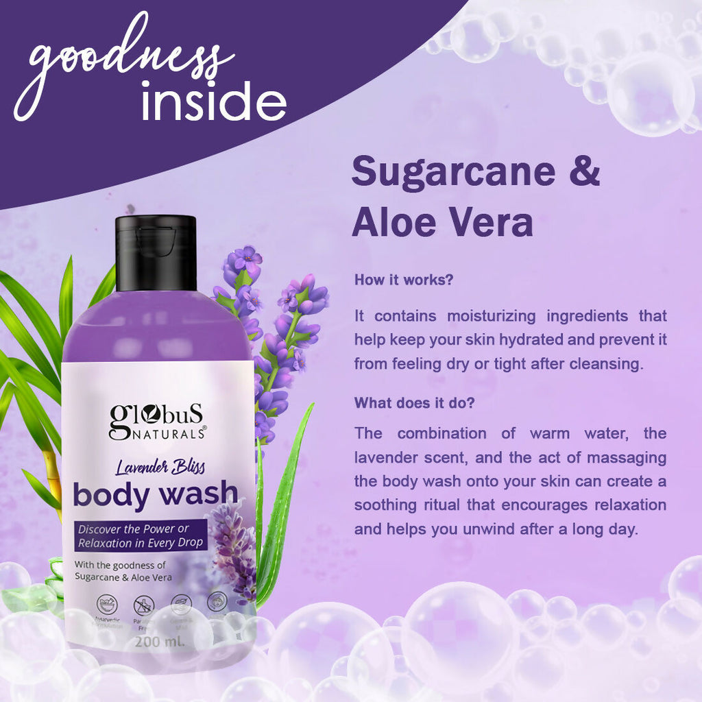 Globus Naturals Lavender Body Wash | Grocsy