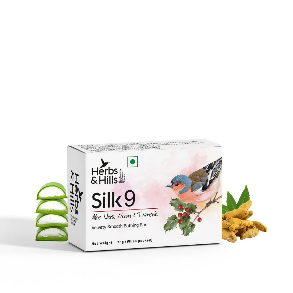 Herbs & Hills Silk9 Velvety Smooth Bathing Bar | Grocsy