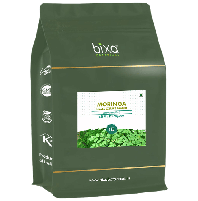 Bixa Botanical Moringa Leaves Extract Powder 30% Saponins | Grocsy