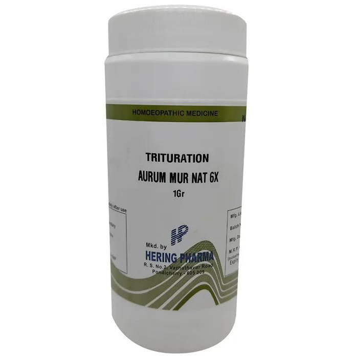 Hering Pharma Aurum Mur Nat Trituration Tablet | Grocsy