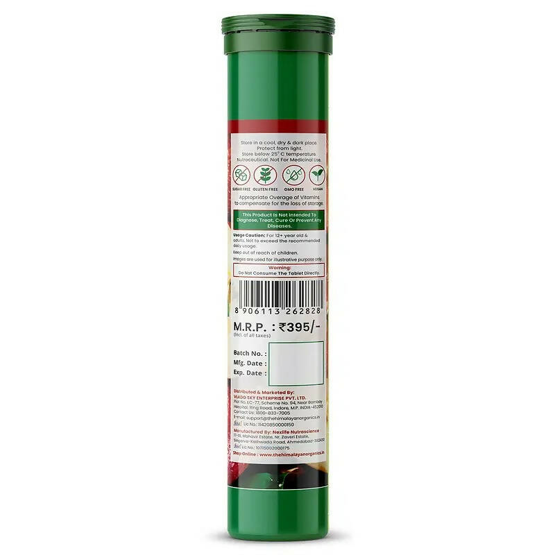 Himalayan Organics Apple Cider Vinegar Effervescent Tablets | Grocsy
