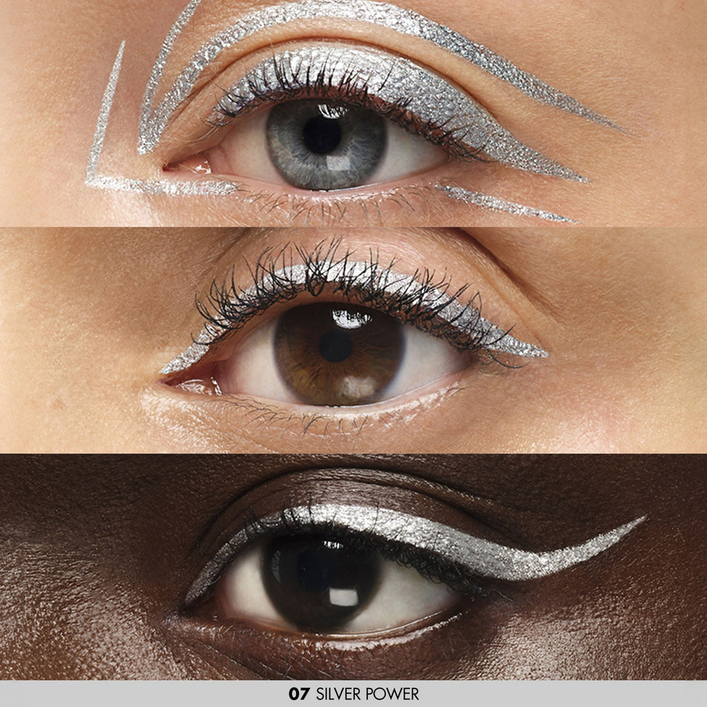 MAKE UP FOR EVER Aqua Resist Color Ink - Silver Power | Grocsy