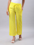Souchii Women Yellow Liva Ethnic Palazzos | Grocsy