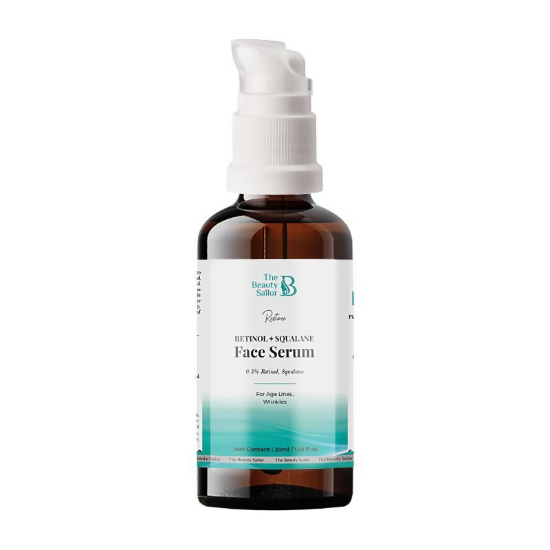 The Beauty Sailor Retinol + Squalane Face Serum | Grocsy
