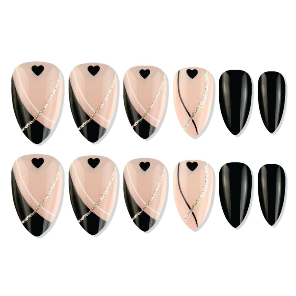 Shills Professional Reusable Press On Nails Almond - SPN690 | Grocsy
