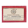 Khadi Natural Strawberry Soap | Grocsy